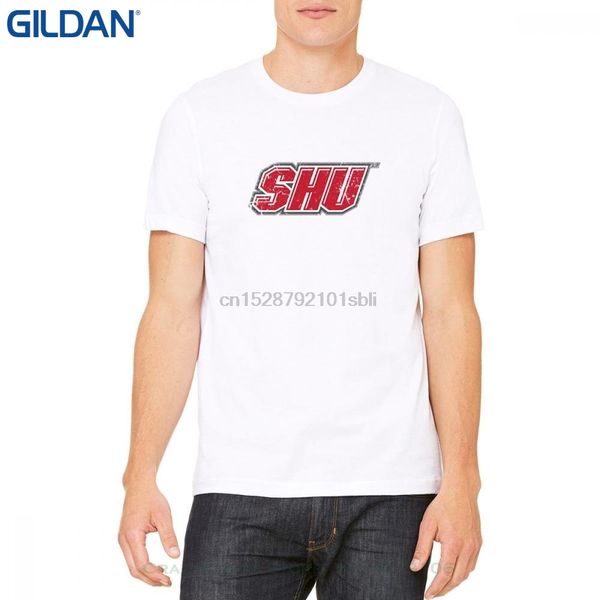 

brand 2019 new man cotton sacred heart university pioneers distressed logo white medium hoodie designers t shirts sweatshirt