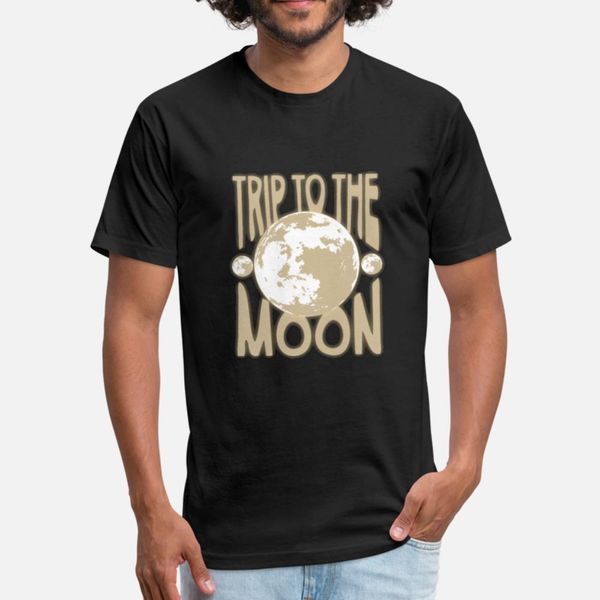 

trip to the moon t shirt humor print design tracksuit hoodie sweatshirt