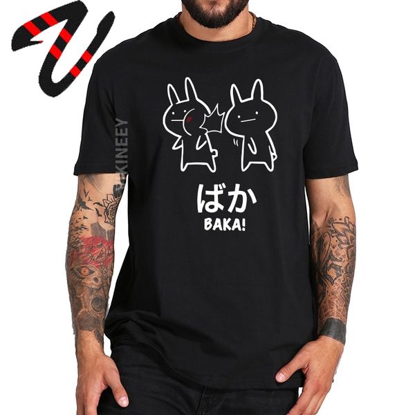 

baka rabbit slap anime japanese cute sweatshirt % premium tee novelty cute japan tshirt eu size hooded sweatshirt hoodie men t shirt