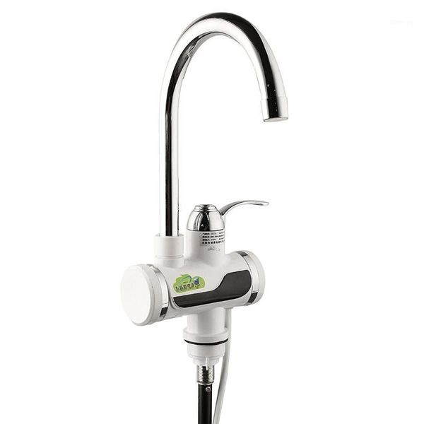

electric faucet quickly heated taps home bathroom bath faucet kitchen 220v led digital display instant heating1