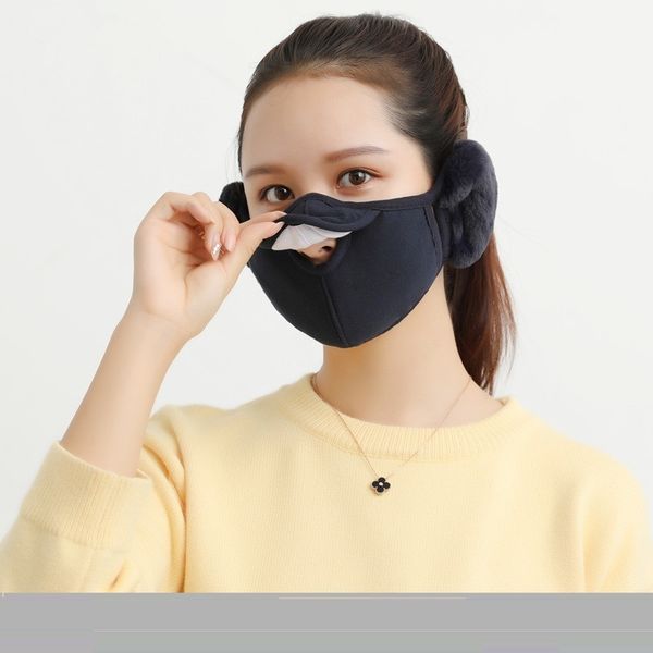 

2021outdoor dust earmuffs riding earmuff cotton mouth cover women men winter muff ear warmer earlap accessories