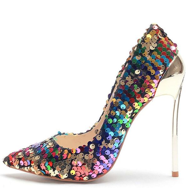 

yechne свадебные насосы womem хоге hakken schoenen sexy valentine schoenen vrouw plus маат 33 43 puntschoen bling, Black