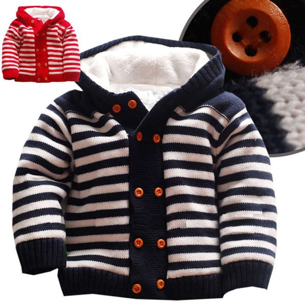 

autumn and winter cotton et plush children's sweater, Blue
