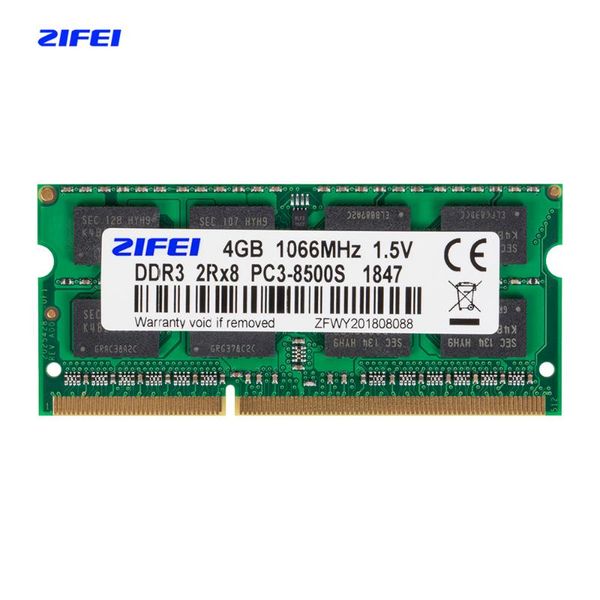 

zifei ddr3 2gb 4gb 1066 mhz 1333mhz 1.5v cl7/9 lapmemory so dimm sdram ram