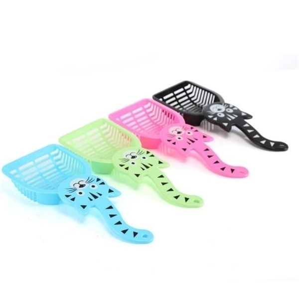 

pet supplies собака щенок cat kitten пластиковые инструмент очистки scoop полуют shovel waste лоток для продуктов