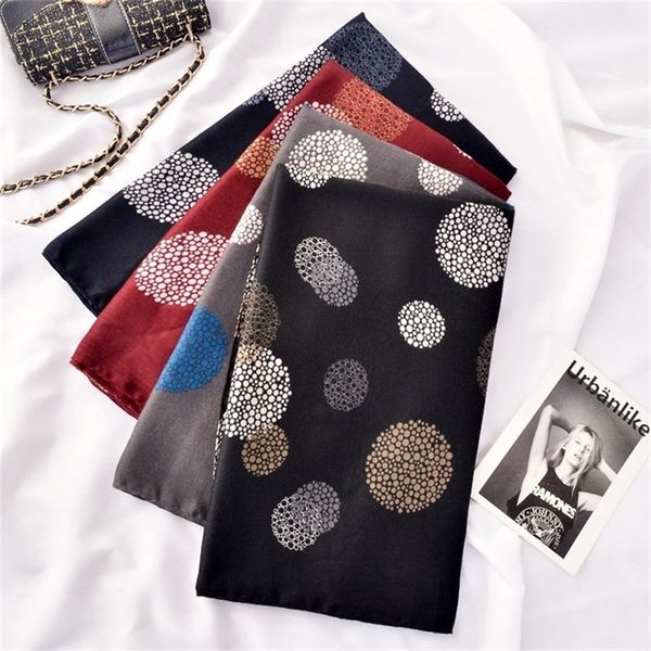 

женская мода cricle dot вискоза шаль шарф женщин высокого качества wrap пашмины палантин bufandas мусульманское хиджаб поводка 180 * 100см y, Blue;gray