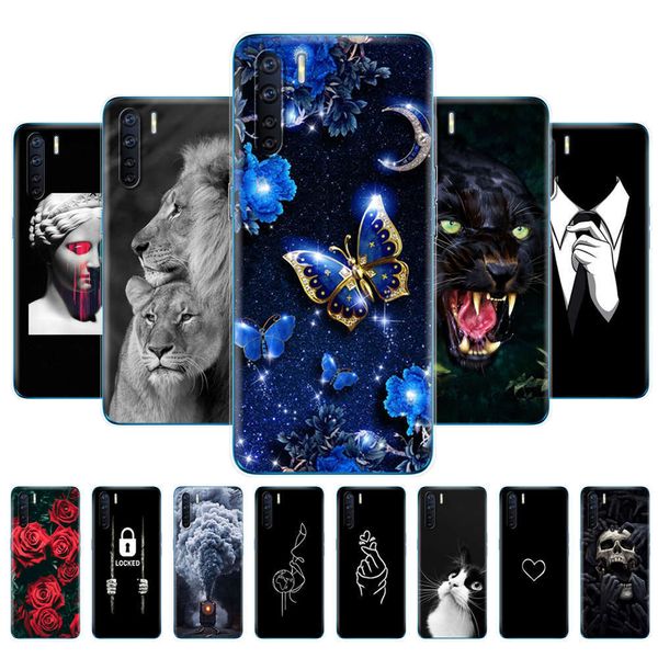 

sewqsoft silicone sheath of a91 6.4-inch tpu back shell for oppo a91, oppoa91, cph2001, cph2021vtrvgt