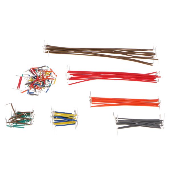 

140pcs / box u-образный solderless макетная соединительный кабель провод для diy щит