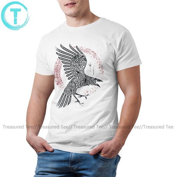 

raven t shirt ragnar raven t-shirt graphic funny tee shirt 100 percent 4xl short sleeves male tshirt sport hooded sweatshirt hoodie