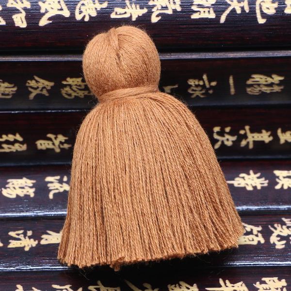 

10pc 6cm mini cotton fat tassel pendant home textile curtain clothing pendant tassel diy key bag bracelet necklace craft tassels h qylhvg
