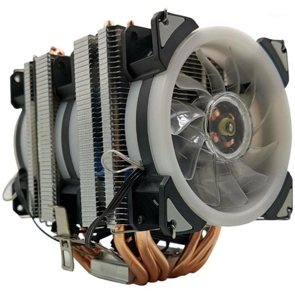 

xueyufengshen cpu cooler 6 pure copper heat pipe cooling tower cooling system 9cmcpu fan cpu radiator for amd1