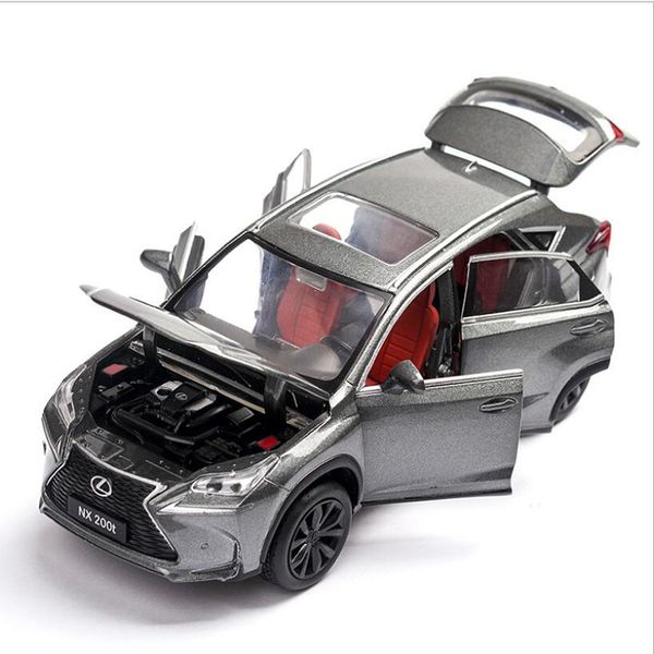 

alloy children's car high suv simulation lexus nx200 metal die-cast model vehicle sound and light boy toy comaro