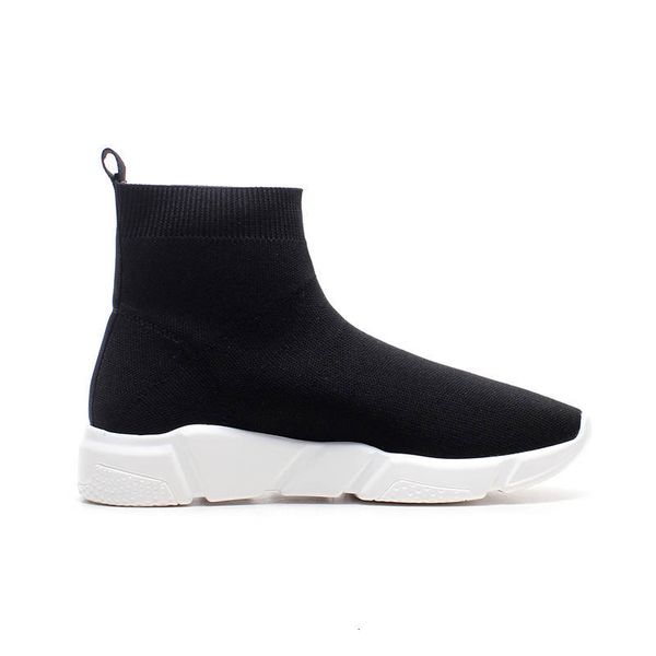 

2021 new stretch socks solid colors for women shoes woman autumn boots 28uz, Black