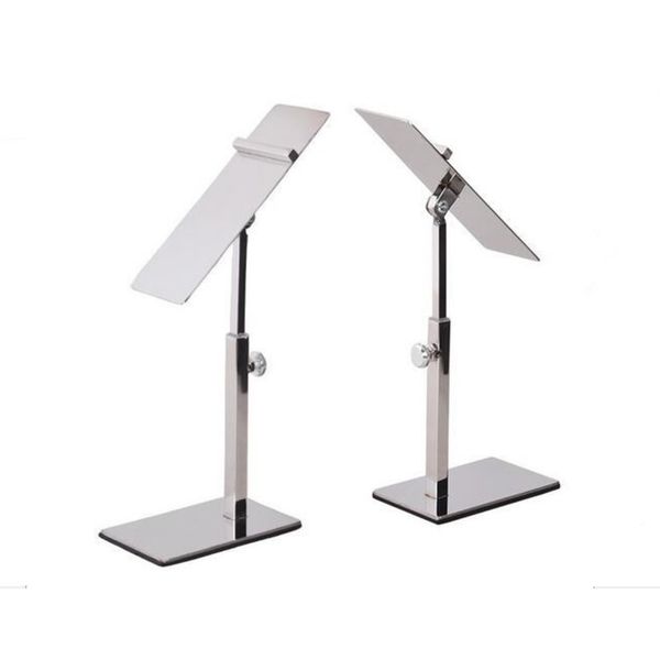 

standing stainless steel shoe display stand removable mounting shoe rack women sandals holder high heel leather shoe rack