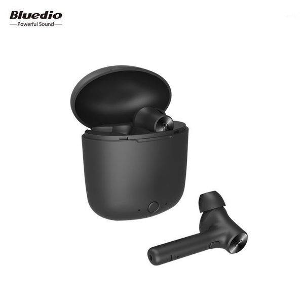 

bluedio hi headset bluetooth with face recognition true wireless sport bluetooth earphon with charging box mini hifi stereo1