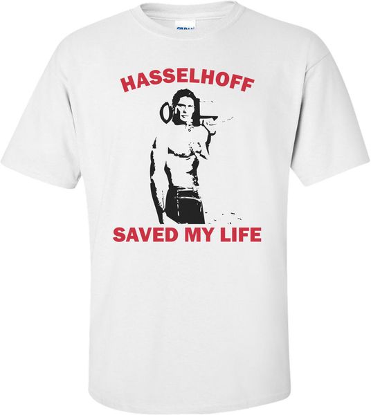 

hasselhoff saved my life summer short sleeves fashion normal short sleeve sport hooded sweatshirt hoodie t shirt