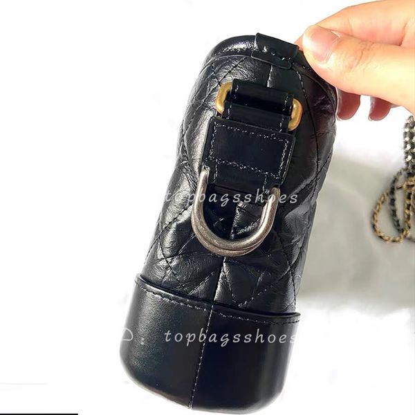 

black designer crossbody bag luxury 2020 famous brand 19 women purses black leather chain lady handbag shoulder c quilted bags