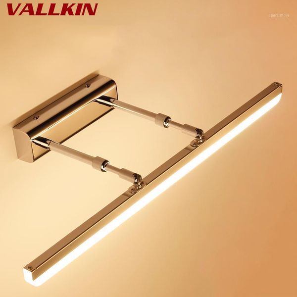 

wall lamp led mirror light indoor lamps stainless steel modern bathroom lights sconces apliques pared lighting1
