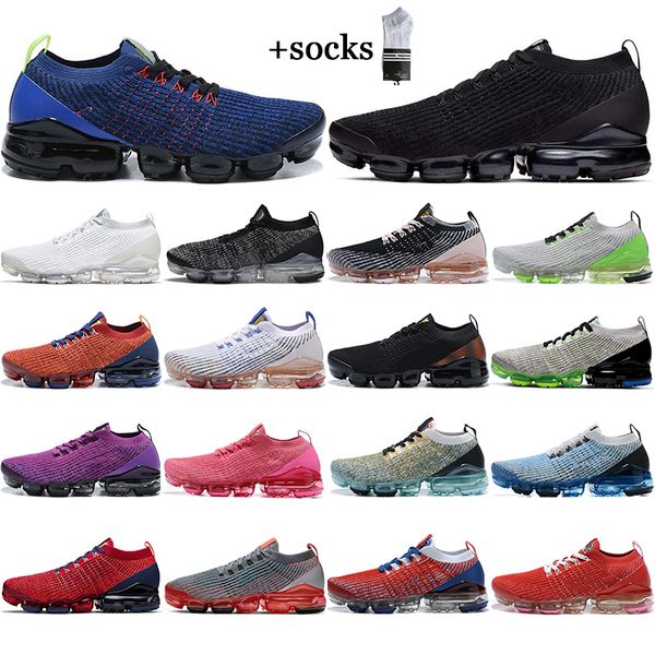 

2021 3.0 running shoes for women men triple black electric green volt light blue purple mens trainers outdoor sports sneakers 36-45