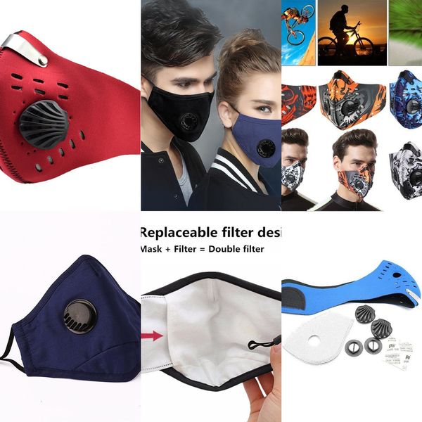 

face for with filter washable protective mask outdoor cycling running hiking men women droplet pnw0 3bkh