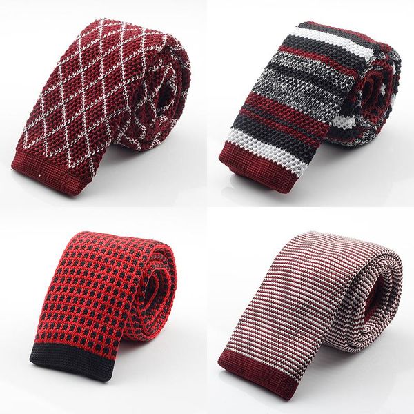 

gusleson новой мода мужской марка тонкие конструктора mens вязаные шеи галстуки cravate ограниченной тощие галстуки для мужчин, Blue;purple