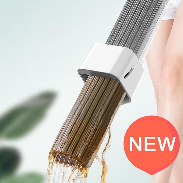 

новые бесплатные мытье рук плоский mop strong водопоглощение ленивый 360 вращающийся магия швабра с сжатие floor cleaner домочадца инструмен