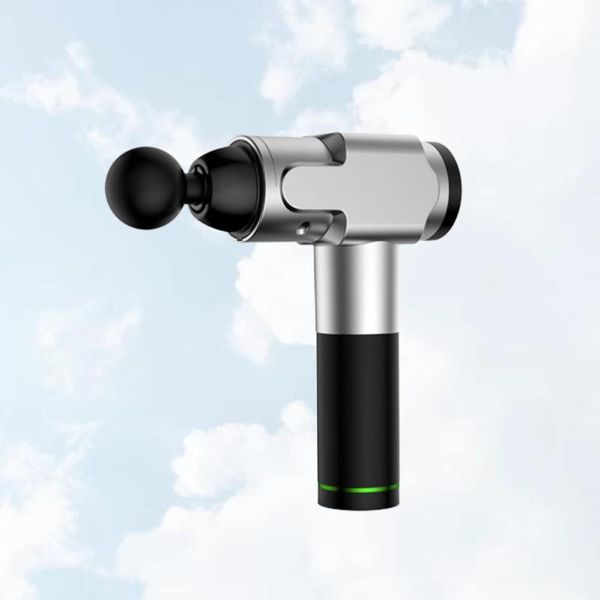 

fascia massager deep small muscle relaxor electric vibration therapy sports fitness massager muscle equipment em06 silve