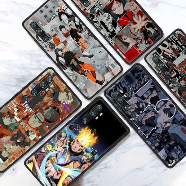 

3naruto animated poster black, sheath for xiaox3 nfc f1 note 10 lite 9t cc9 cc9e 9 10t pro soft shell phonecf1