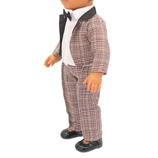 

brown outfit fits for american 18 inch boy dolls- 18 inch boy doll clothes accessories