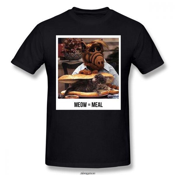 

alf alf meow short sleeve printed mens cute beach percent casual tshirt plus size 4xl 5xl sport hooded sweatshirt hoodie men t shirt