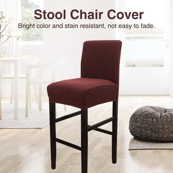 

dining room full protection slipcover multifunction restaurant pub counter bar furniture removable stool chair cover stretch