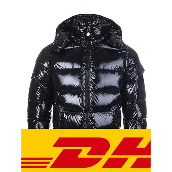 

puffer jackets doudoune mens down jacket parkas new men women casual down coats outdoor warm feather man winter coat outwear jacket 5j5g, Black