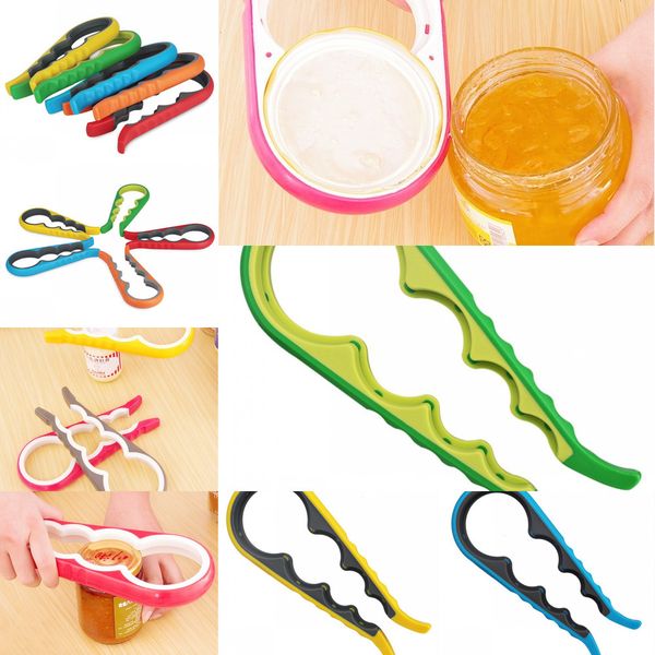 

handy can 4 anti-slip in lid 1 screw opener for pop beer bottle jar kitchen twist tool random color 7mjc