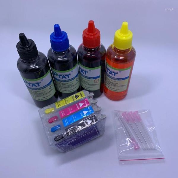 

refillable ink cartridge t02w1 - t02w4 502xl t502 t502xl for xp-5100 xp-5105 wf-2860 wf-2860dwf / wf-2865dwf1 cartridges