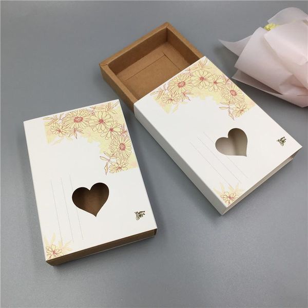 

new 10pcs kraft drawer gift boxes package candy favors arts crafts package box wedding candy gift carton wmtaze petsyard