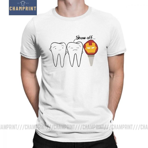 

men's show off tooth dental implant dentist dentistry tees round neck short sleeve plus size sport hooded sweatshirt hoodie men t shir