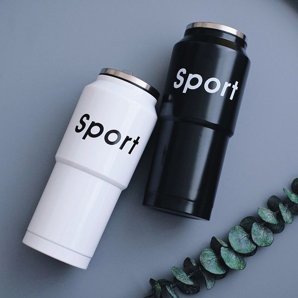 

мода easy pull pot steping cup student portable holding pot bottle bottle custom logo 304 чашка из нержавеющей стали подарочная бутылка