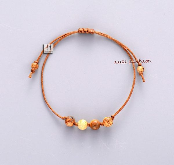 

простые браслет камни bub дружбы браслет boho shod узел регулируемый браслет из бисеров bohemia girls bbyrxv, Golden;silver