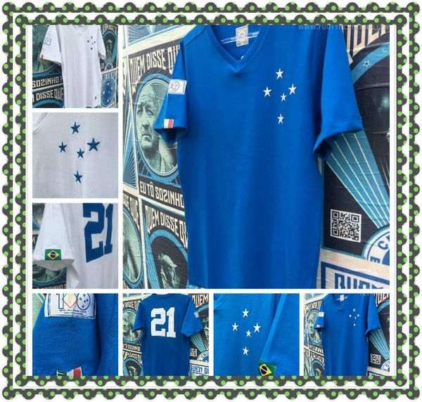 

2021 2022 cruzeiro ec soccer jerseys fred dodo thiago neves henrique 21 22 cruzeiro football men shirt, Black;yellow