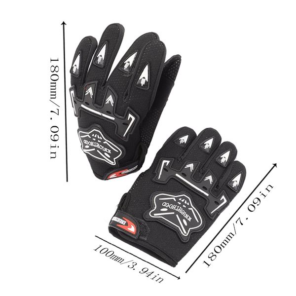

kids summer full finger motorcycle gloves child luvas motocross leather motorbike guantes children moto glove, Blue;gray