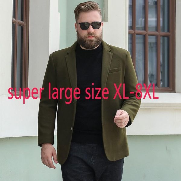 

new arrival fashion autumn super large men young loose casual single breasted blazers men suits plus size xl-3xl4xl5xl6xl7xl8xl, White;black