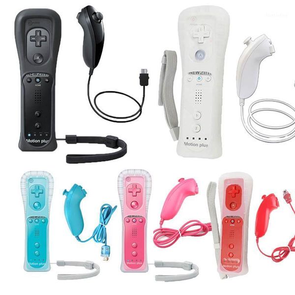 

game controllers & joysticks for wii built in motion plus wireless gamepad remote controle joystick controller games accessories1