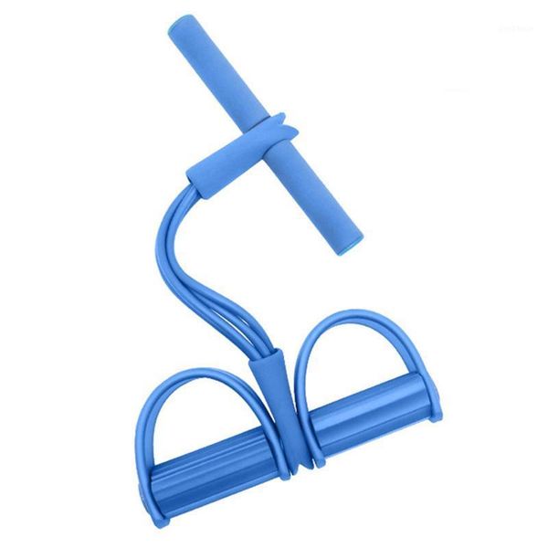 

resistance bands 4 tube pedal ankle puller indoor fitness exercise equipment elastic sit up pull rope for gym sport fitness1