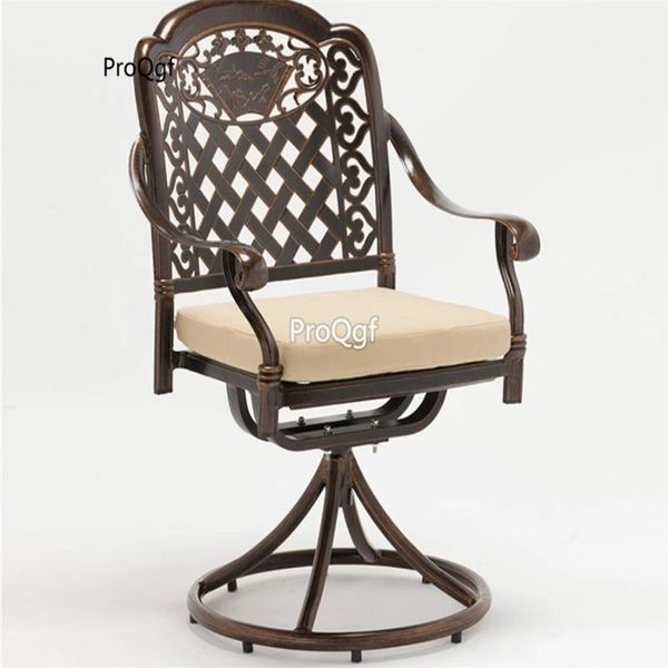 

prodgf 1 set aluminum turnable swivel rotate coffee chair