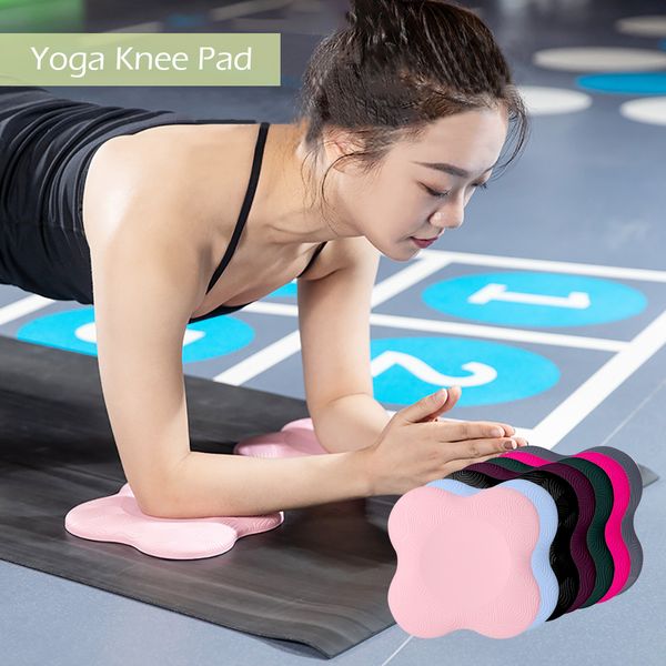 

yoga knee pads cusion support for knee wrist hips hands elbows balance support pad yoga mat for fitness yoga exercise sports