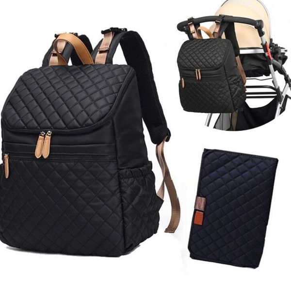 

waterproof mummy diaper bag backpack mother fashion maternity nappy bags large capacity baby care nursing bag three colors 201120
