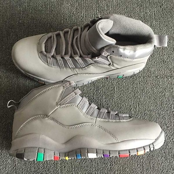

shoes 10 men jumpman kids basketball 10s desert camo cement tinker i'm back chicago cool grey powder blue steel grey trainers sport sne, Black