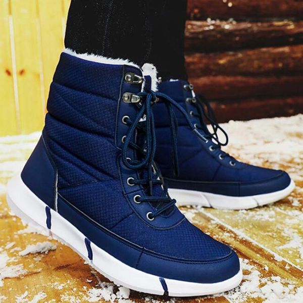 

new snow boots plush shoes women anti-slippery warm boots fashion winter round toe plus velvet waterproof cotton shoes sy626, Black