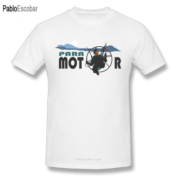 

sport streetwear t-shirt clothes paramotor graphic t shirts paramotoring geek t shirts men's natural cotton tee shirt