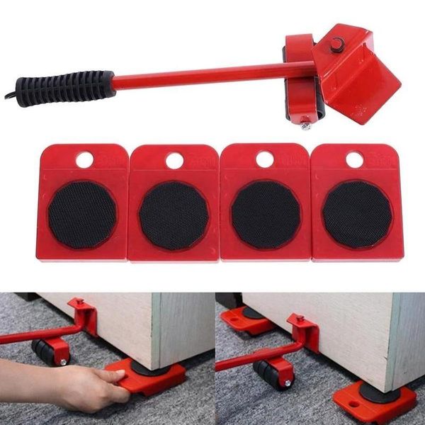 

professional hand tool sets 5pcs/set furniture jack lifter easy moving sliders heavy appliance lifting system tools
